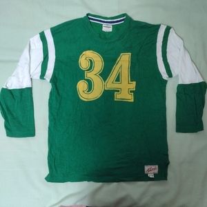 Vintage VTG 90s American Eagle Football Warmup Varsity Jersey Shirt Prep M/L